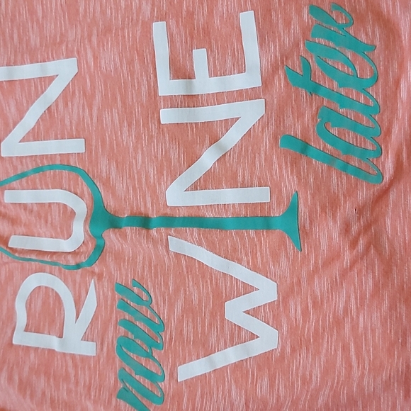 Run Now Wine Later tank top - Picture 4 of 4